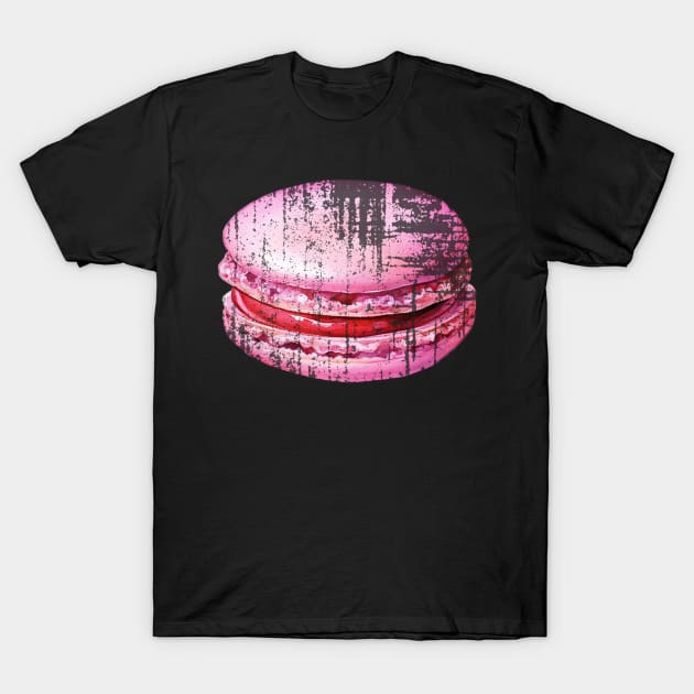 Pink Macaron T-Shirt by Teravitha